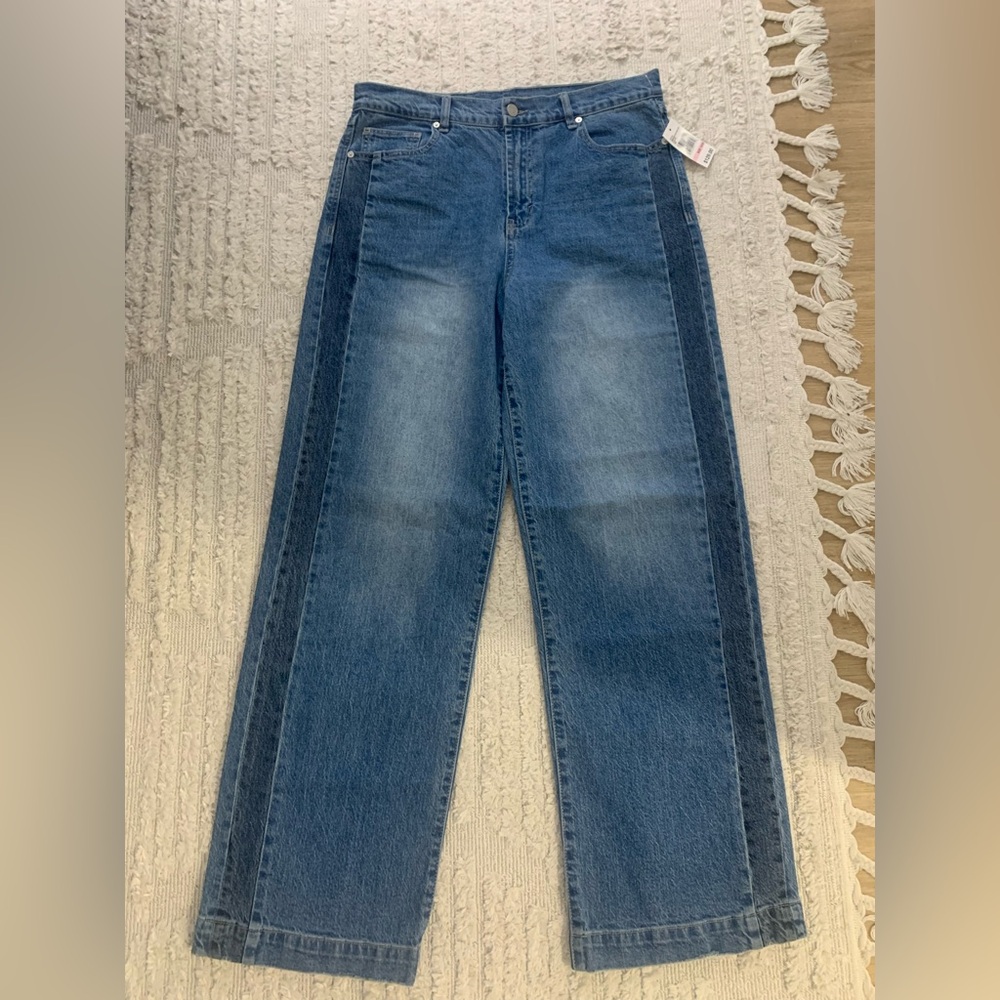 Habitual Women's Jeans with Blue Side Stripe